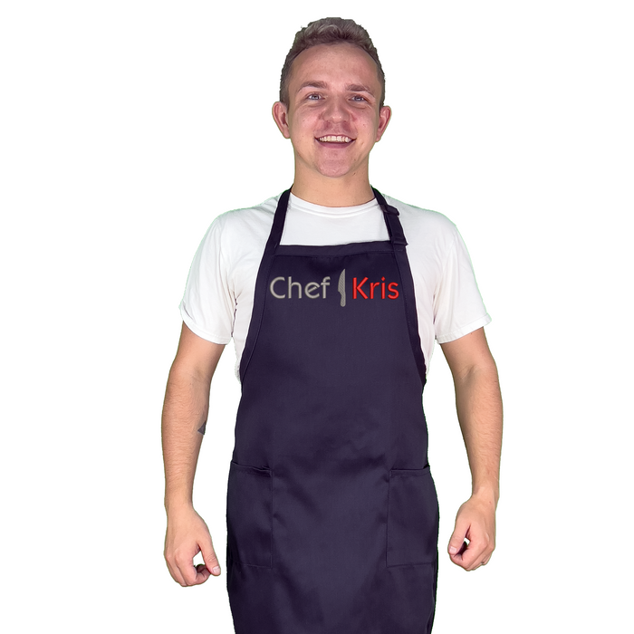 Embroidered Chef Apron with Custom Name a Great Gift Adult Premium Quality